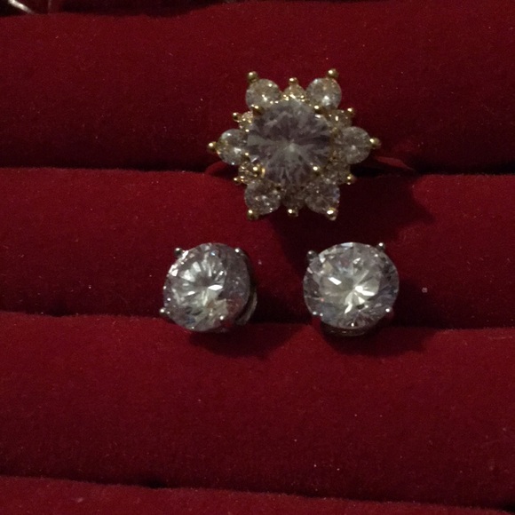 Crystal star in sterling silver with gold overlay - Picture 4 of 4